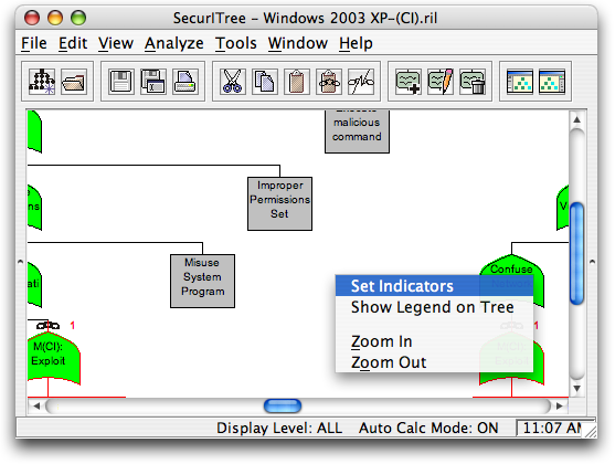 Set Indicators