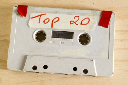 Old cassette tape - Top 20